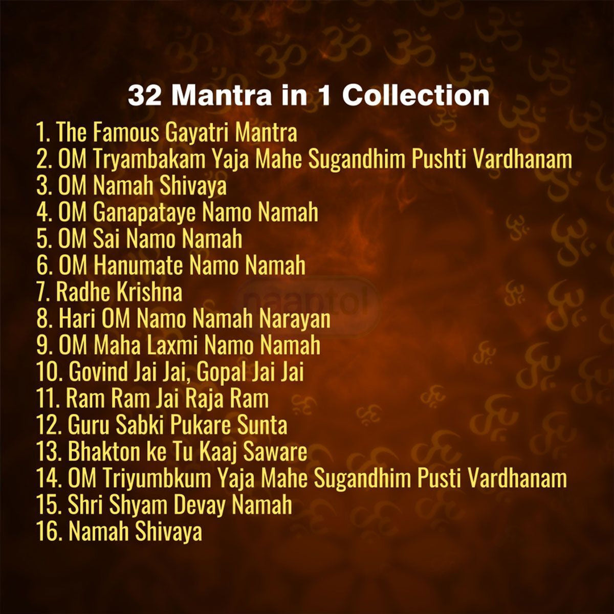 Om 32 in 1 Mantra Device