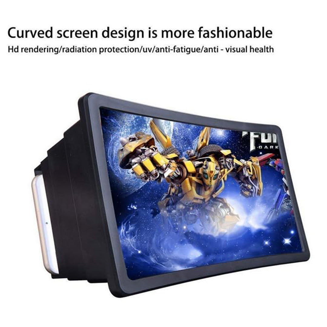 3D Screen Magnifier with eyes protection enlarged..