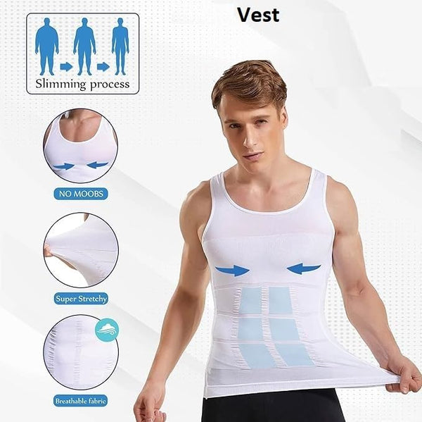 Men's Body Shaper Tank/ Compression Vests @ Just 399/-