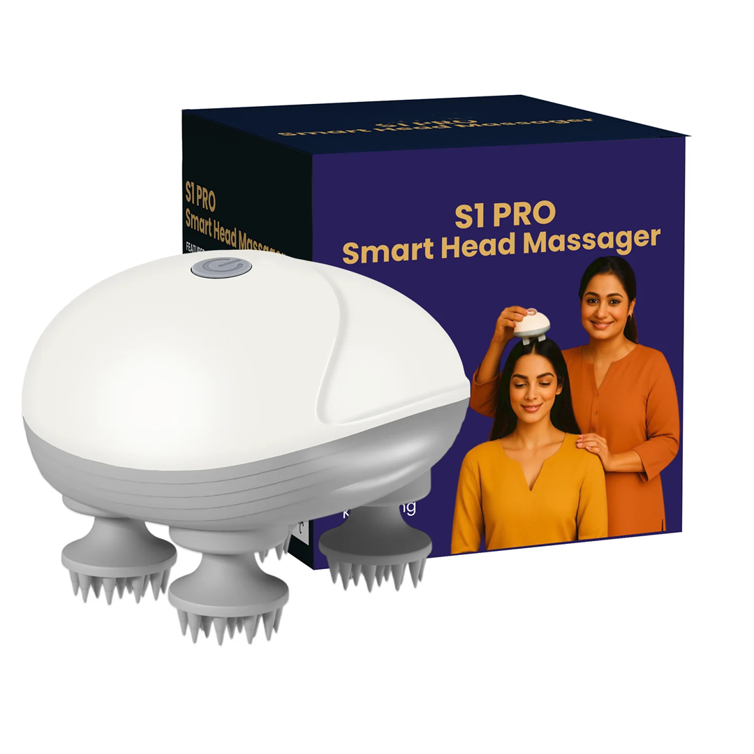 S1 Pro Smart Electric Head Massager – Portable & Rechargeable