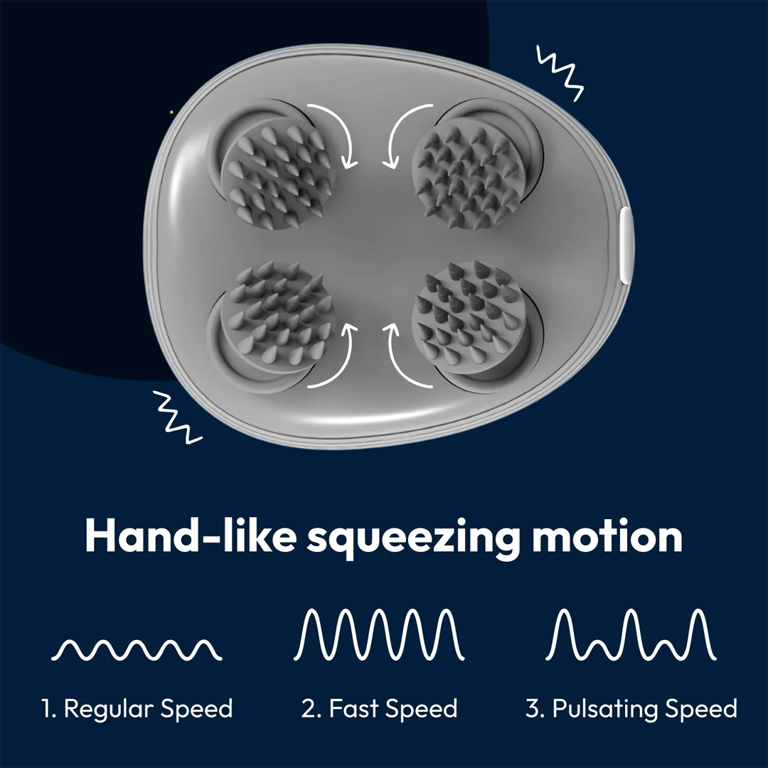 S1 Pro Smart Electric Head Massager – Portable & Rechargeable