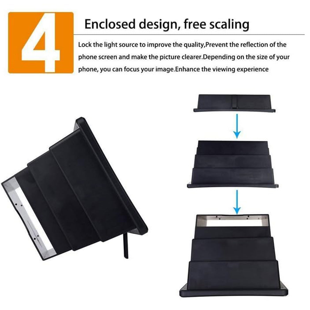 3D-Screen Magnifier with Eyes Protection Enlarged