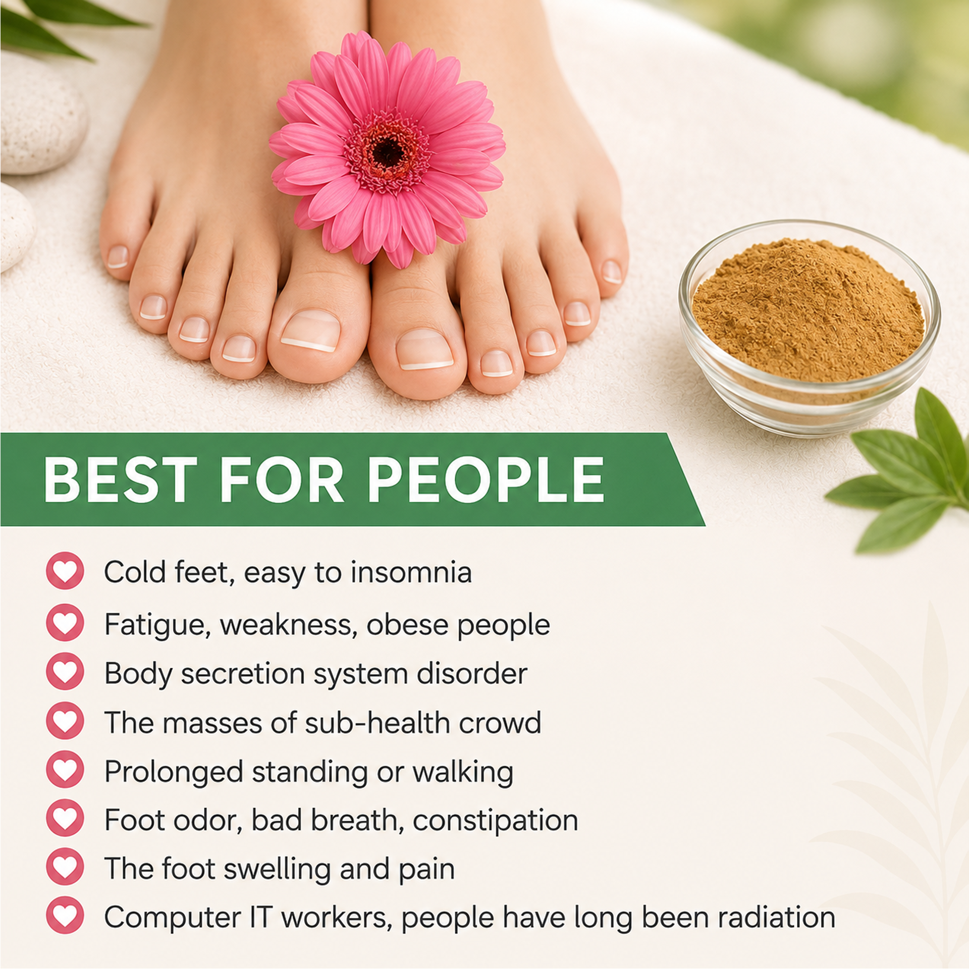 100% Herbal & Gentle Detox Foot Patches - Buy 1 Get 1 FREE (Pack of 20) @Just ₹399/-