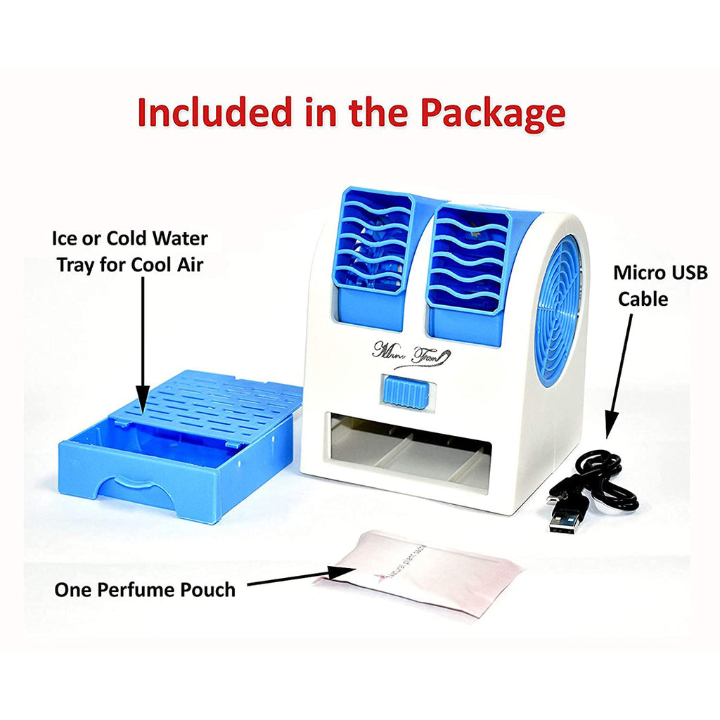 Portable Cooler — USB & Battery Operated Mini Water Air Cooler