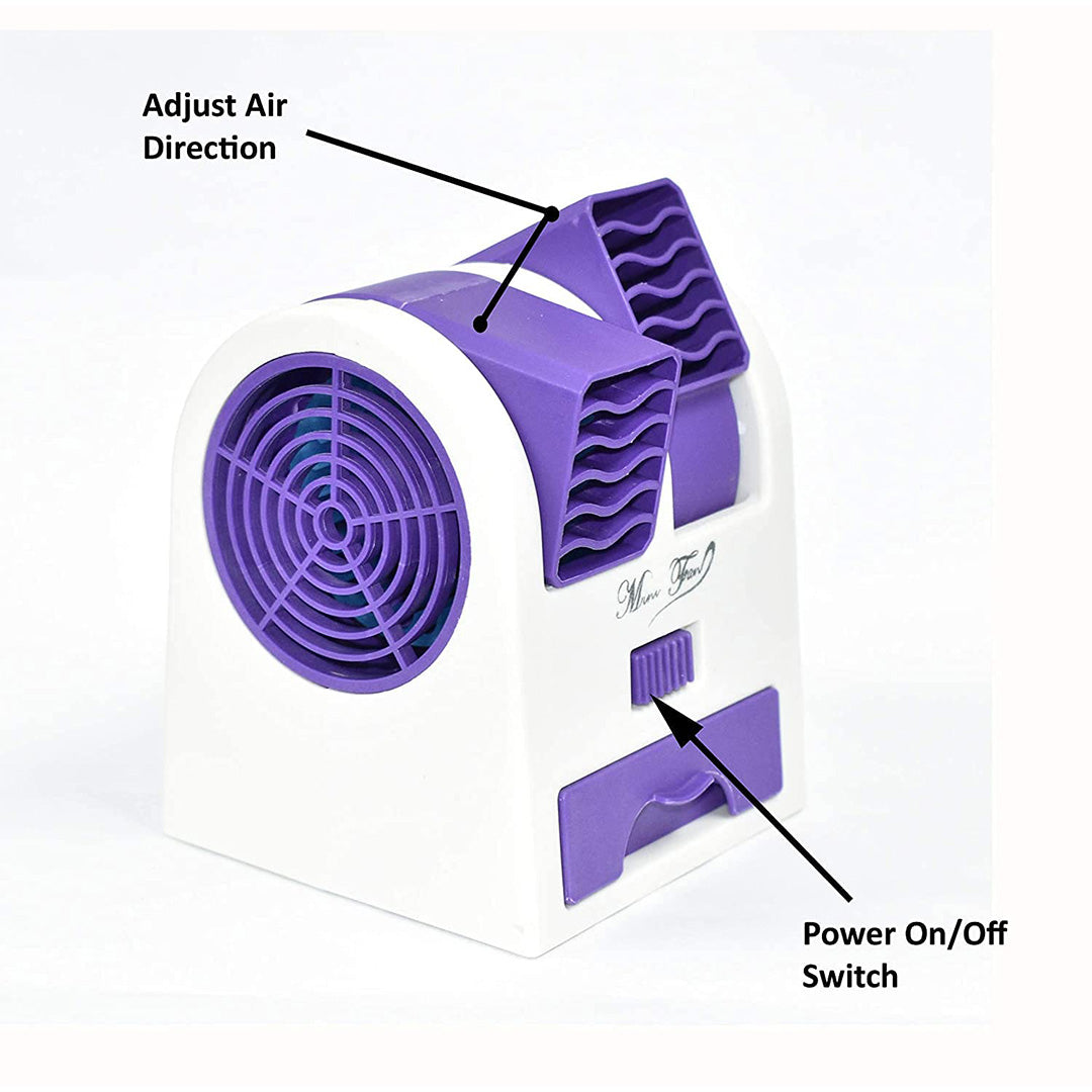 Portable Cooler — USB & Battery Operated Mini Water Air Cooler