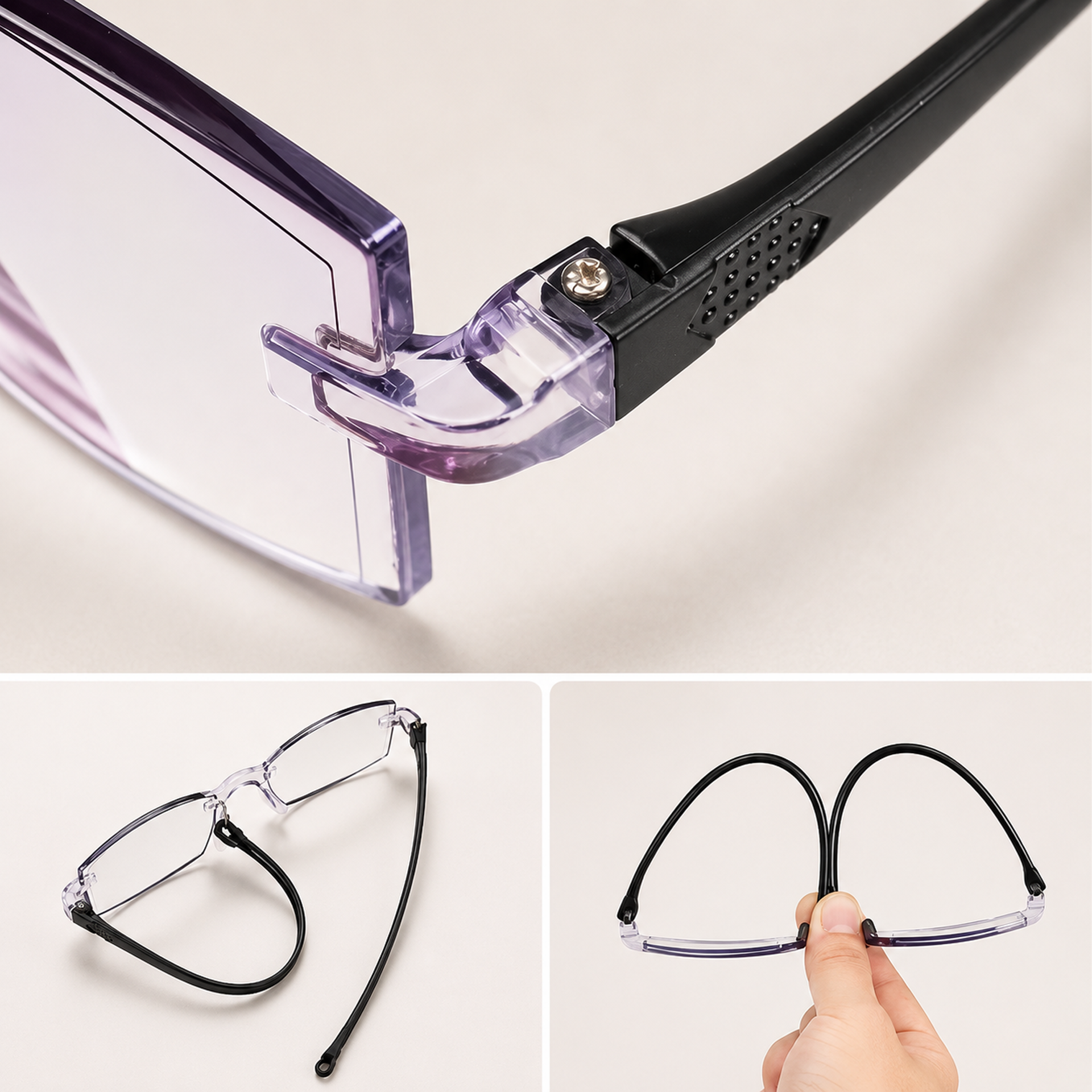 Rimless One Power Reading Glasses – Buy 1 Get 2 FREE @Just ₹499/-