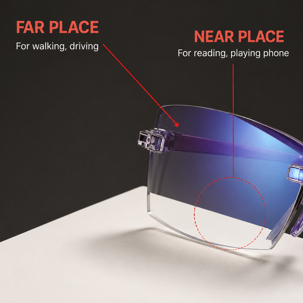 Rimless One Power Reading Glasses – Buy 1 Get 2 FREE @Just ₹499/-