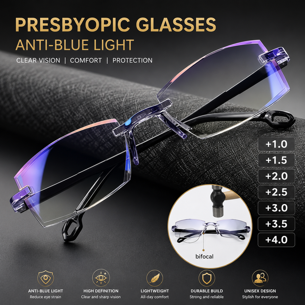 Rimless One Power Reading Glasses – Buy 1 Get 2 FREE @Just ₹499/-