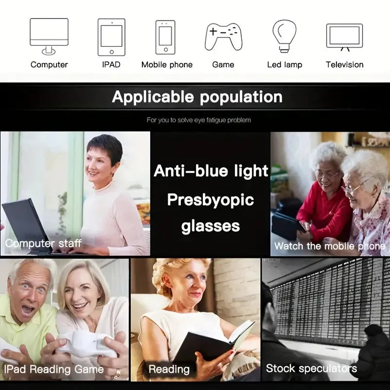 Rimless One Power Auto Focus Reading Glasses - Buy 1 Get 2 Free @ Just Rs.499/-