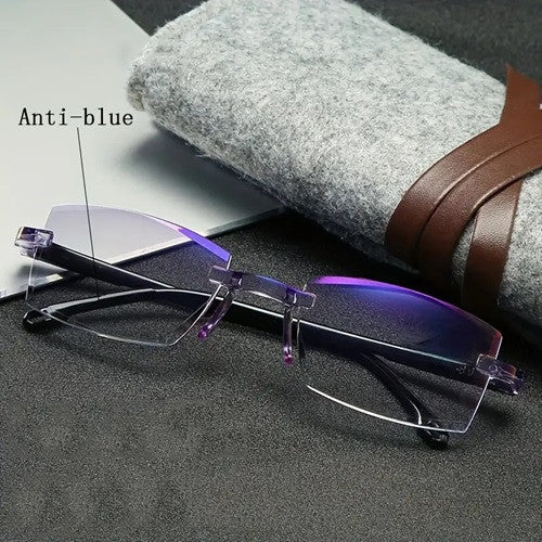 Rimless One Power Auto Focus Reading Glasses - Buy 1 Get 2 Free @ Just Rs.499/-