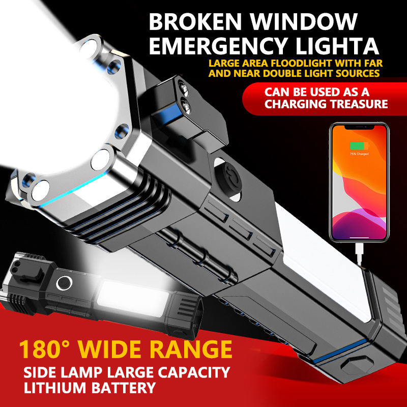 SHINE THROUGH DARKNESS – 6 in 1 Hammer torch (D14)