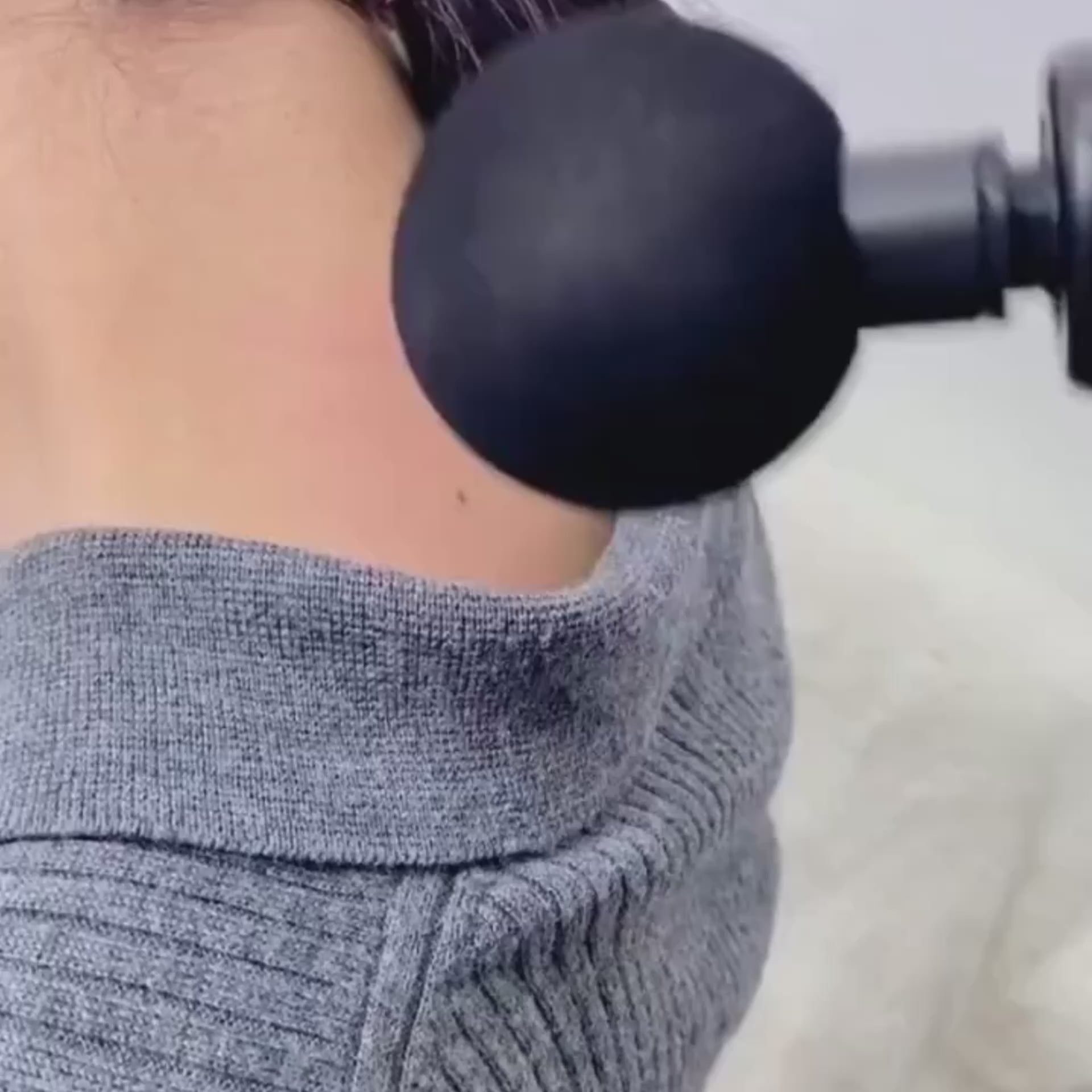 Deep Tissue Relaxation Gun Massager for Pain Relief | 4 Massage Heads